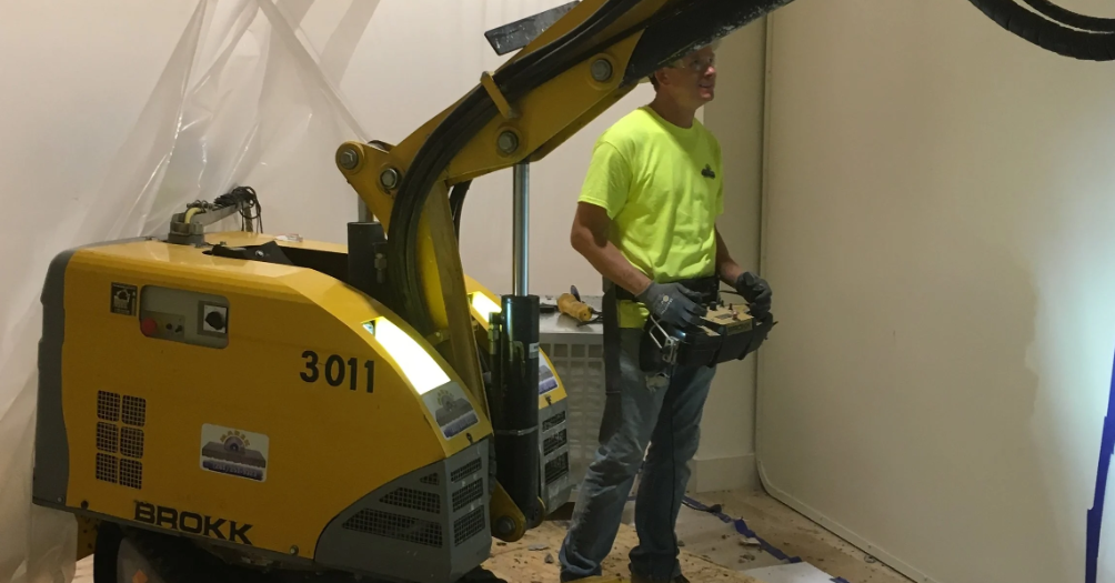 Robotic Demolition Services | Marek Sawing & Drilling